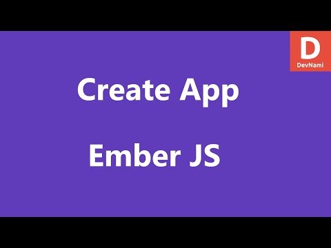 Ember js Create App