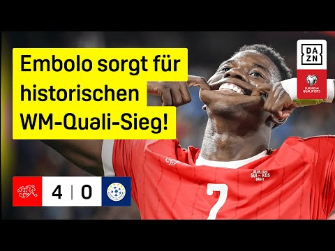 Schweiz - Kosovo | European Qualifiers | DAZN Highlights