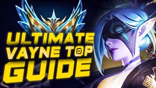 THE ULTIMATE VAYNE TOP GUIDE FOR SEASON 13 (Items 