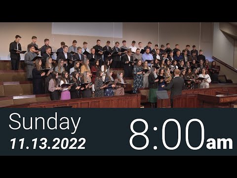 11/13/2022 Sunday 8am - Full Service