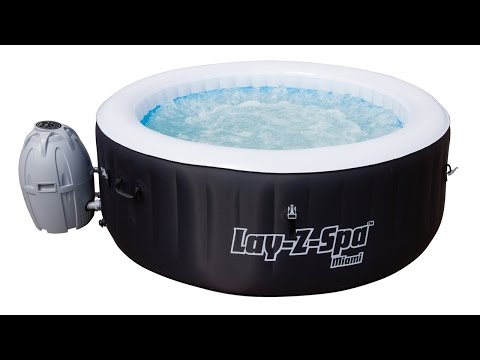 Bestway Lay-Z-Spa™ Miami AirJet Spa Setup Video