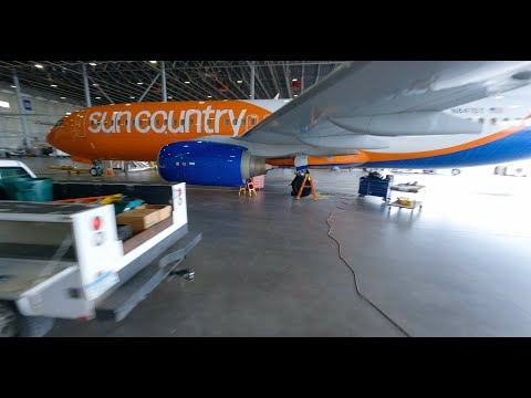 A Tour of TechOps — Sun Country Airlines MSP Maintenance Facility