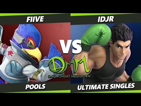 DAT MM 286 - Fiive (Falco) Vs. iDJR (Little Mac) Smash Ultimate - SSBU