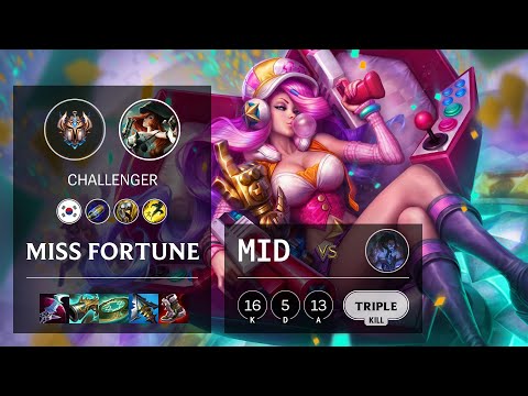 Miss Fortune Mid vs Sylas - KR Challenger Patch 11.23