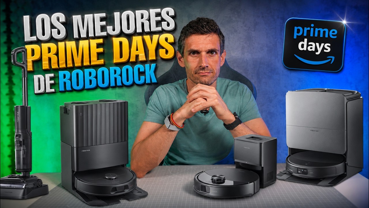 ROBOROCK REVIENTA LOS PRIME DAYS | Saros 20, QV35A, Q10 S5+ y F25 GT al Mejor Precio