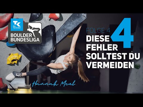 DIESE FEHLER SOLLTEST DU BEIM BOULDERN VERMEIDEN | Boulderkurs Ep. 4 mit Hannah Meul