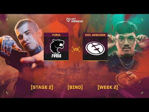 FURIA vs Evil Geniuses - VCT Americas Stage 2 - W2D1 - Map 1