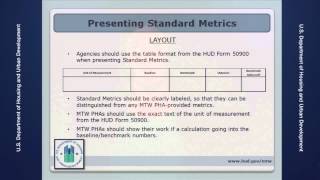 MTW Reporting Using the Revised Form 50900 Part 2