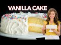 The Best VANILLA CAKE I Ve Ever Made VANILLA BUTTERCREAM