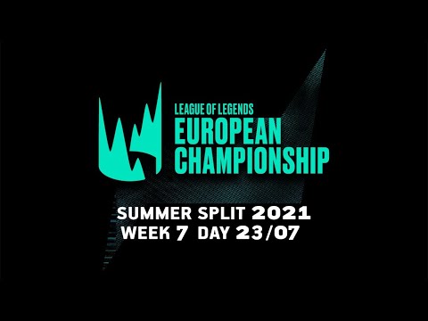 LEC Summer Split 2021 | Week 7 | Day 1 | WHAT'S UP