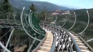 preview picture of video 'Pena Aventura Park - Alpine Coaster'