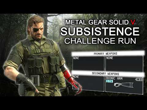 Metal Gear Solid V | The Subsistence Challenge