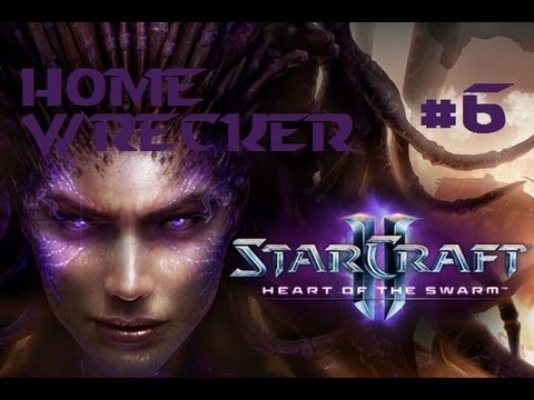 Starcraft II - Heart of the Swarm Mastery Achievement Part #6 "Home Wrecker"