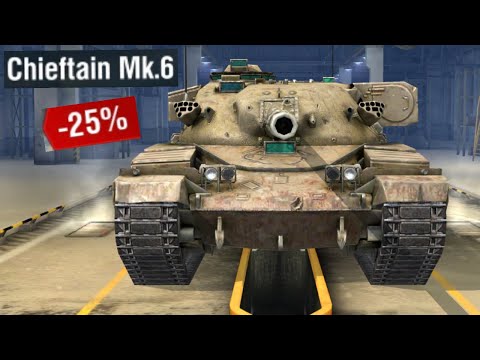 The Chieftain Mk.6 makes Britain great again - World of Tanks: Blitz montage