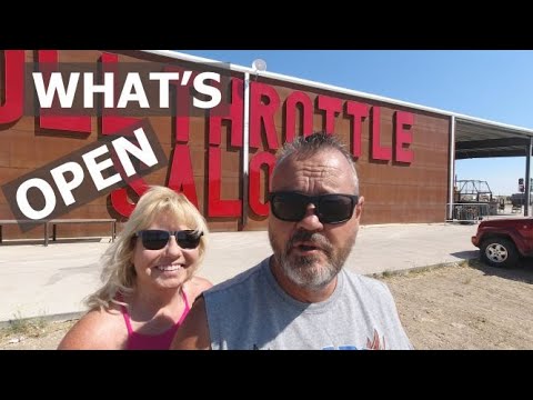 FULL THROTTLE SALOON, Is it still open, What can I see,  Full Throttle Moonshine, Pappy Hoel Camping