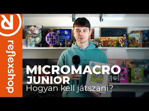 A díjnyertes MicroMacro már 6 éves kortól! | Hogyan kell játszani? - reflexshop