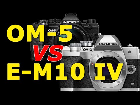 OM-5 vs. E-M10 IV
