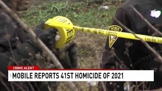 Mobile's 41st homicide Saturday night- NBC 15 WPMI