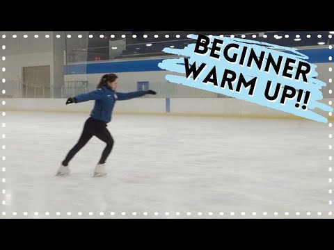 Beginner Warm Up Exercises!! - Tips For Beginners - Figure Skating Tutorial