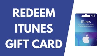 How To Redeem iTunes Gift Card Online | Redeem iTunes App Store Gift Cards