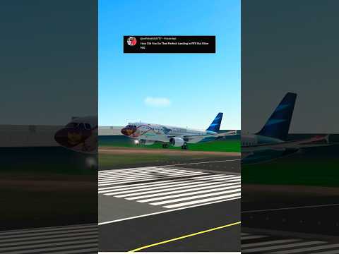 How To Do  Perfect Landing In RFS #aviation #rfs #landing #flightsimulator #plane #a320 #automobile