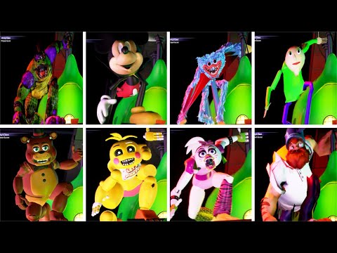 ALL NEW FINAL BOSSES OVER MONTY - FNAF Security Breach