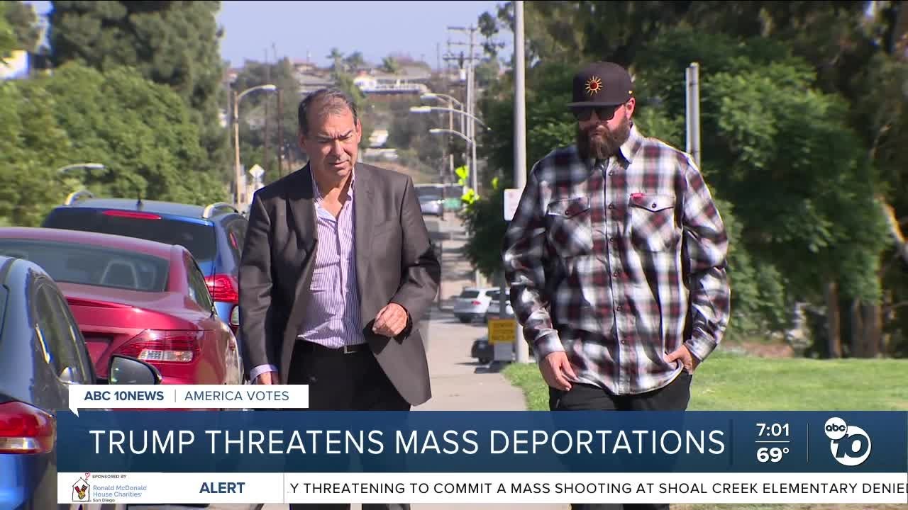 Trump threatens mass deportations