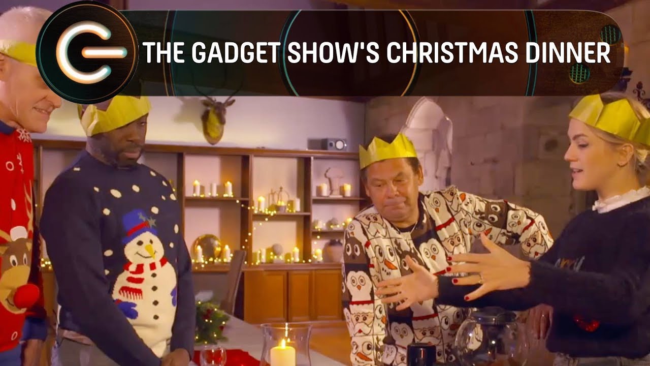 Watch video Tech to help cook a Christmas Dinner | The Gadget Show Now Tech to help cook a Christmas Dinner | The Gadget Show