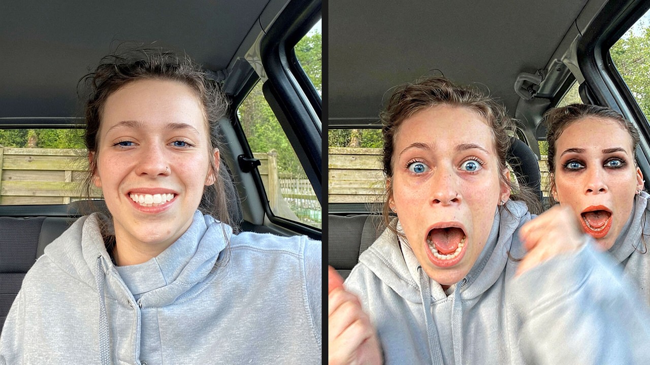 Jump Scared By Her Phone