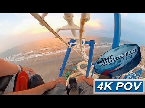 Front row point of view footage of Great Nor'Easter