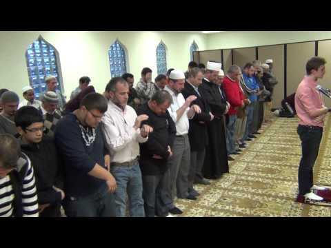 Akšam Namaz u BHICNY - musafiri hafiz  Fuad A. Seferagić i hafiz Fatih Seferagić