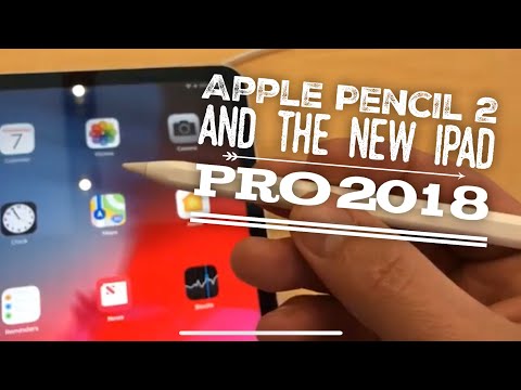 Apple Pencil 2 and iPad Pro 2018 artists quick look