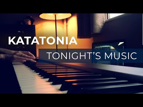 Katatonia - Tonight's Music (piano cover) with lyrics