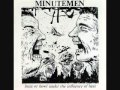 Minutemen - Buzz Or Howl Under The Influence Of Heat LP