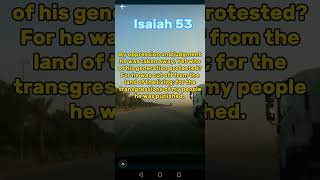 ISAIAH 53 THE PROPHECY ABOUT JESUS CHRIST'S SAVING LOVE