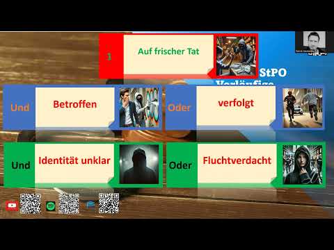 §127,1 Die Vorläufige Festnahme kurz erklärt