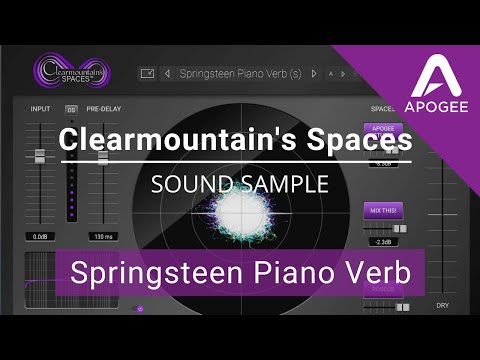 Clearmountain's Spaces Plugin Preset Comparison - Springsteen Piano Verb
