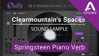 Video thumbnail for Clearmountain's Spaces Plugin Preset Comparison - Springsteen Piano Verb by Apogee Electronics