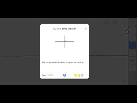 Euclidea | β | Beta 2.7 | 3 Stars Walkthrough