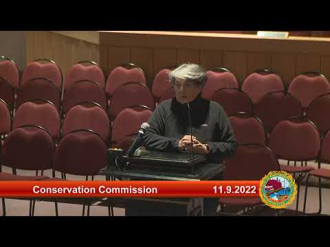 11.9.2022 Conservation Commission