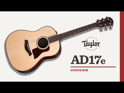 USED Taylor American Dream AD17e Limited-Edition Acoustic-Electric Guitar - Redtop image 9