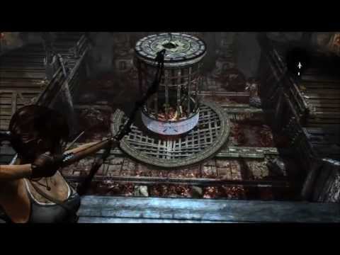 Let's Play New "Tomb Raider" 2013 Reboot Ep.38 ("The 10min Puzzle") Singleplayer Gameplay Commentary