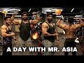 INTENSE BACK WORKOUT WITH MR. ASIA 2022 @nitin chandila | LUNCH AND POST-WORKOUT FUN | SEHAJ ZAILDAR