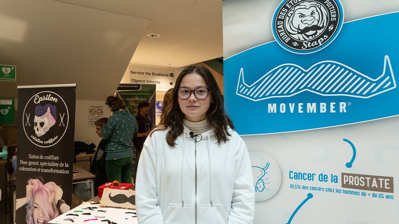 Le BDE STAPS de Poitiers se mobilise pour le Movember