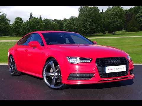 DN16KGP AUDI A7 SPORTBACK TDI QUATTRO S LINE BLACK ED RED 2016, Bradford Audi
