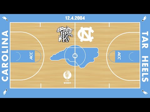 12.4.2004 Carolina vs Kentucky (THSN Sync - Woody Durham)