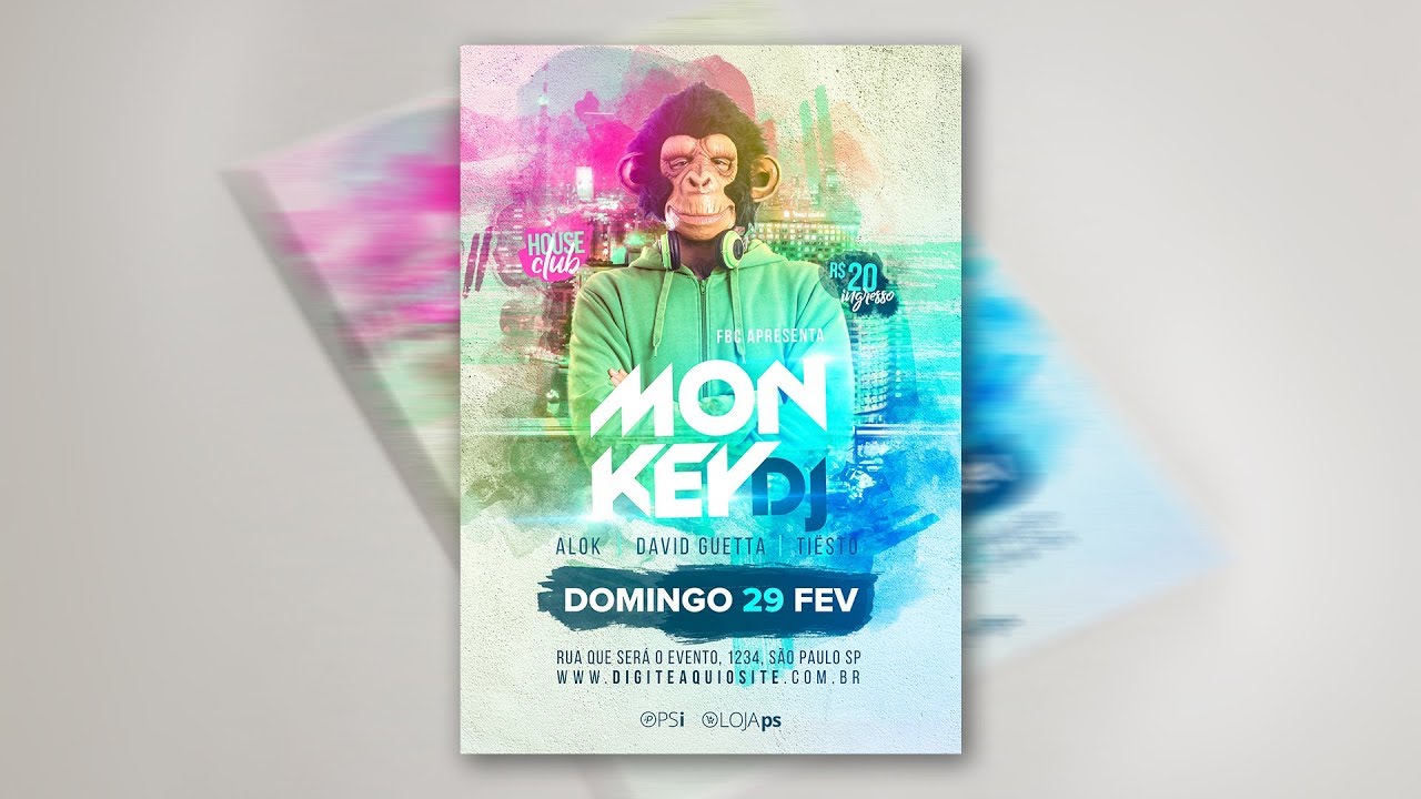 Curso especial sobre criação de Flyer e Banner no Photoshop