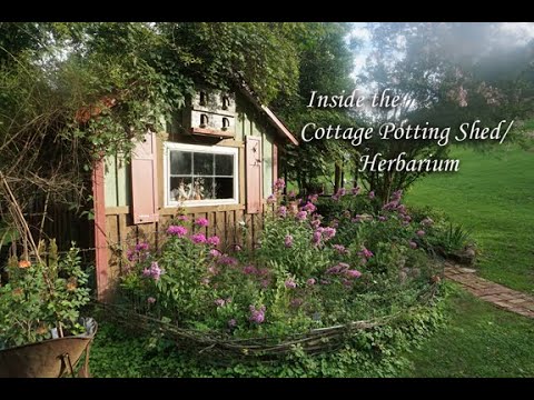 The Cottage Potting Shed/ Herbarium  "Once Upon a Potting Shed"