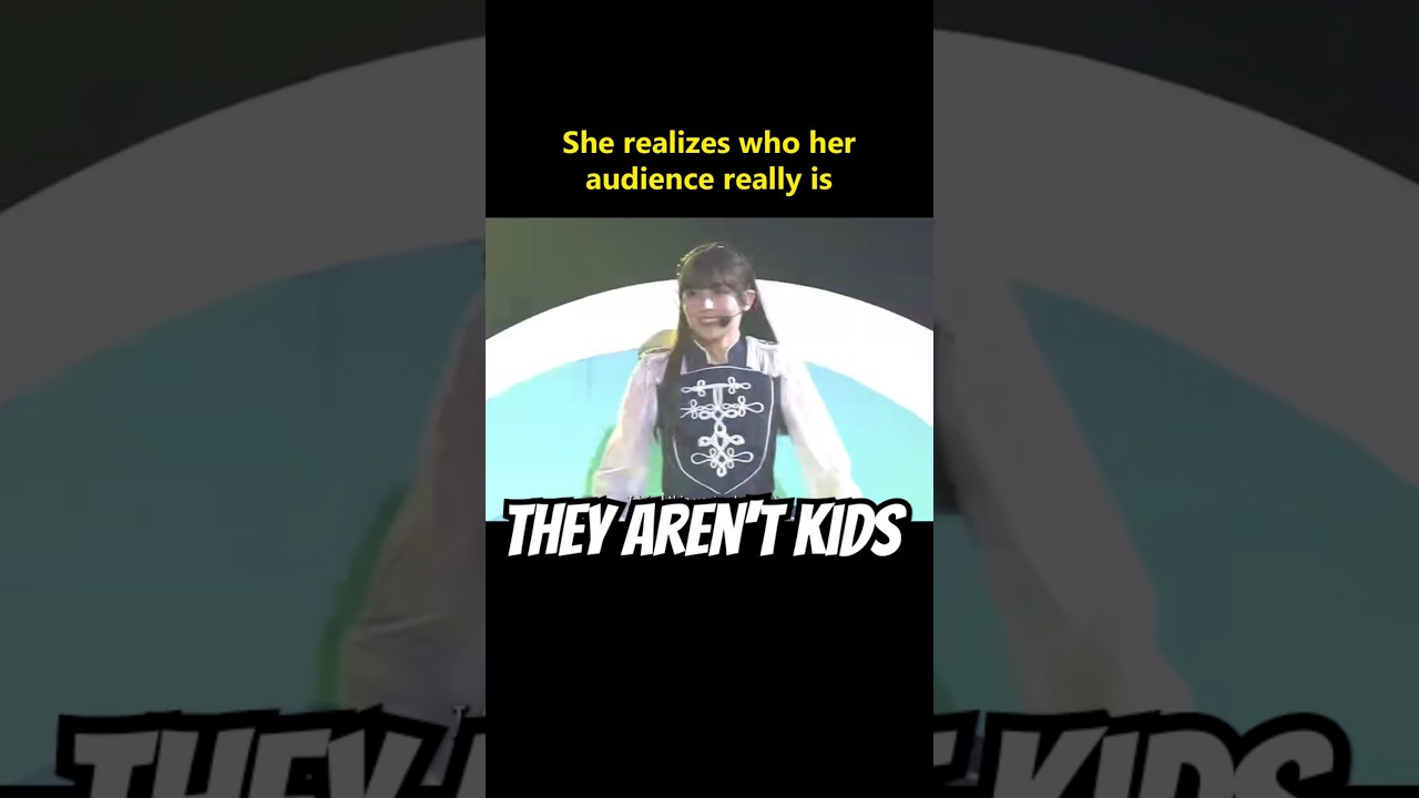 She realizes who her audience really is#japan #japanese #japanesememes #idol #lovelive #memes