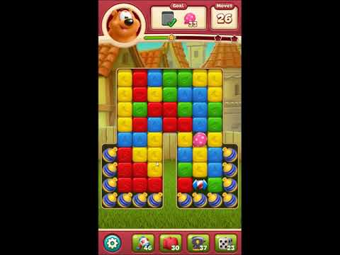 Toon Blast Level 2587 - NO BOOSTERS 🐻🐺🐱 | SKILLGAMING ✔️